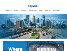 Tablet Screenshot of cityworks.com